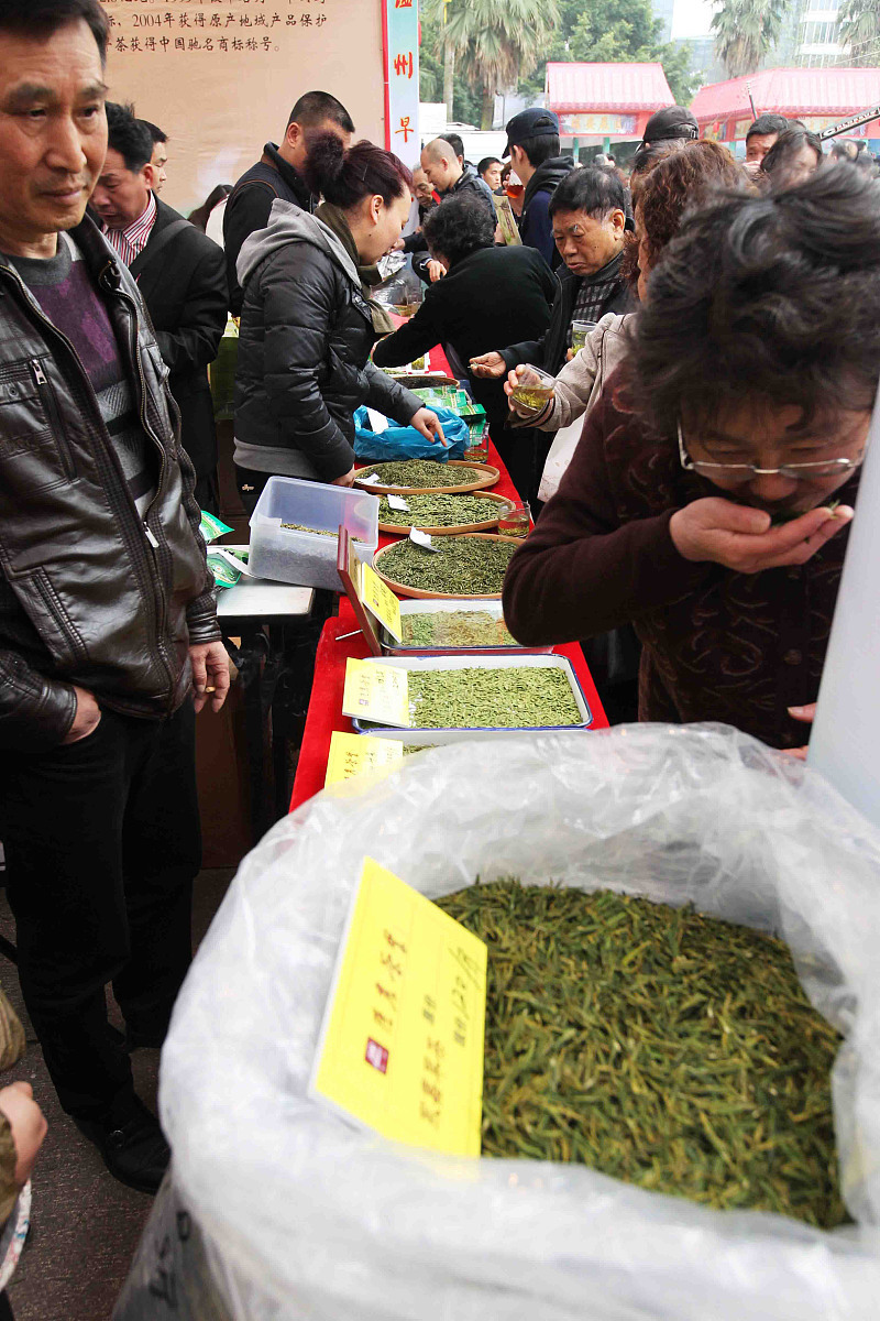 岳西翠兰的茶叶市场：一个迷人的地方