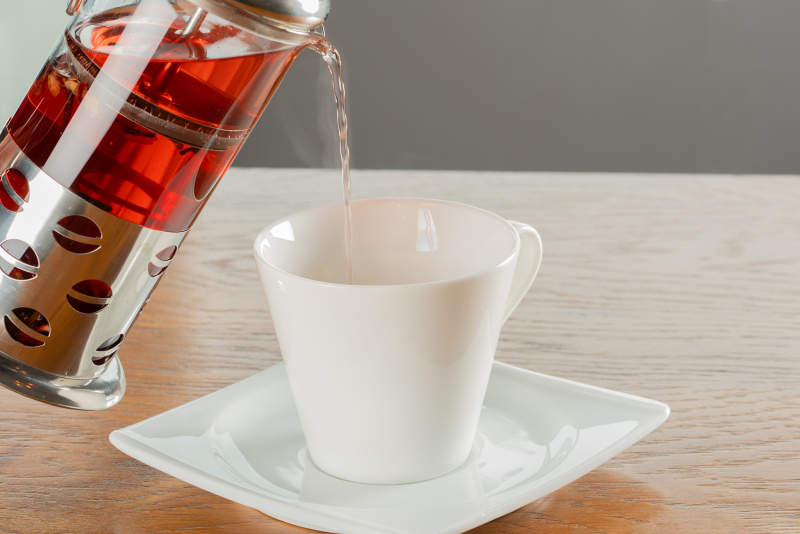 苦荞茶的形状图片：享受天然、健康的苦荞茶！